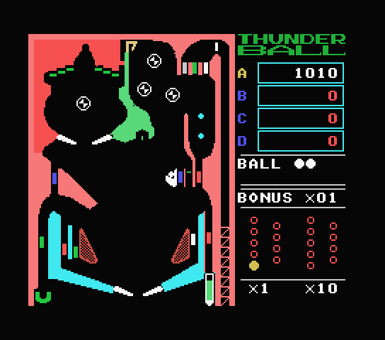 Thunder Ball screenshot 3 for MSX